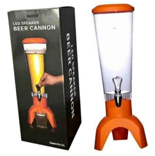 DISPENSADOR DE CERVEZA 3LT CON LUZ Y PARLANTE INTEGRADO